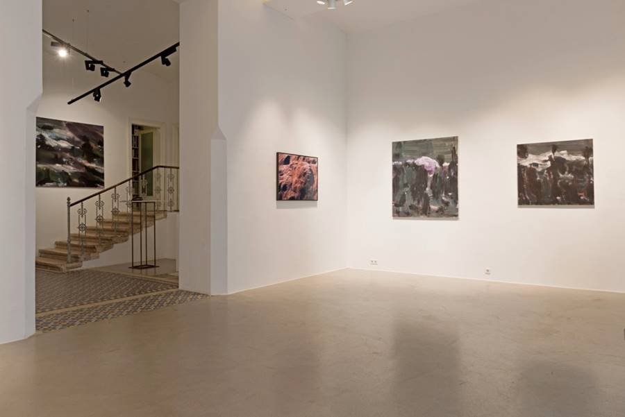 Ausstellungsansicht Galerie Jünger, Foto: Yvonne Oswald
